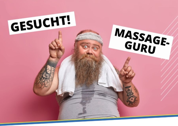 Gesucht: Massage-Guru für unsere kampfeslustige Truppe!